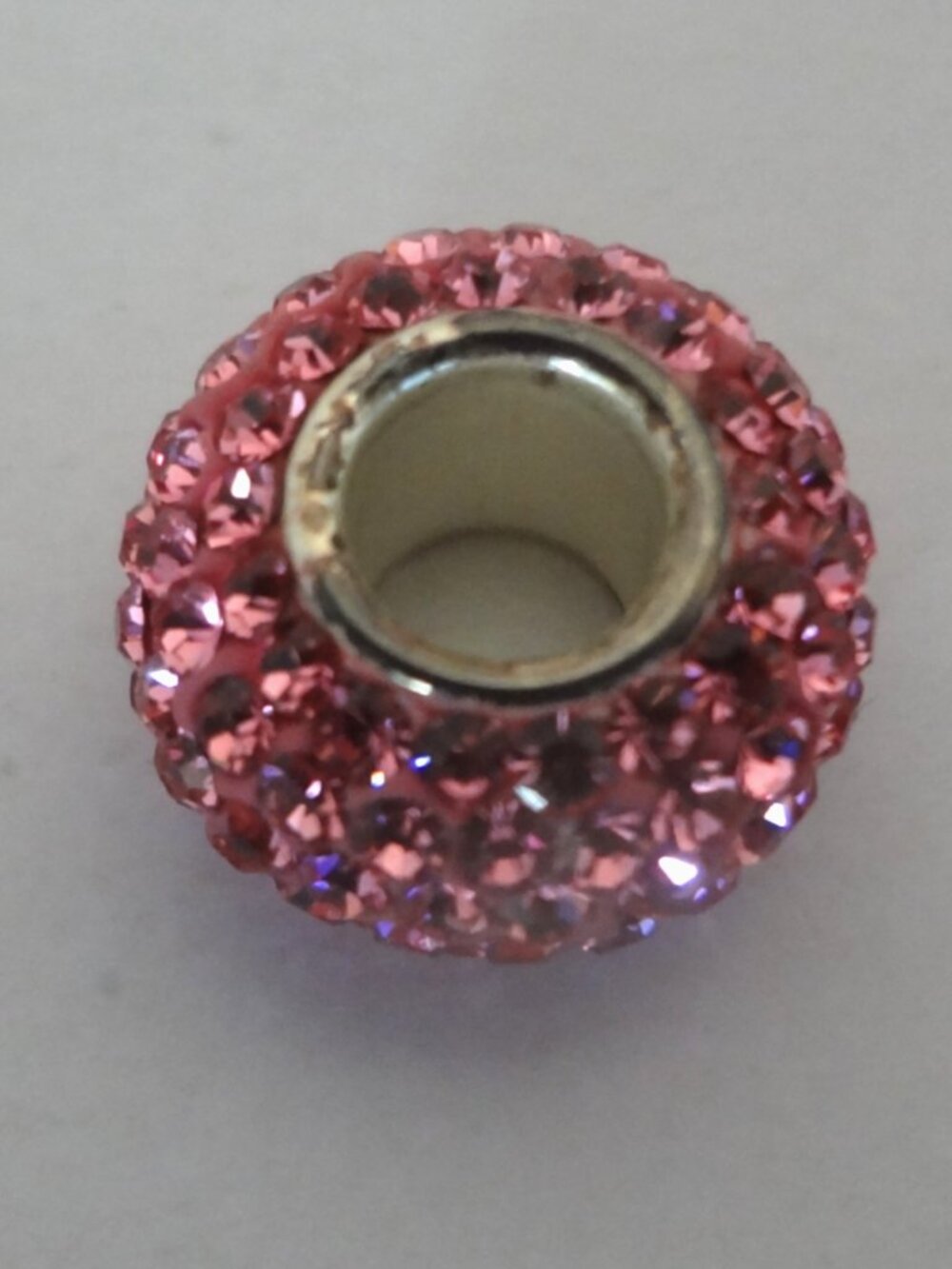Pink Crystal Bead